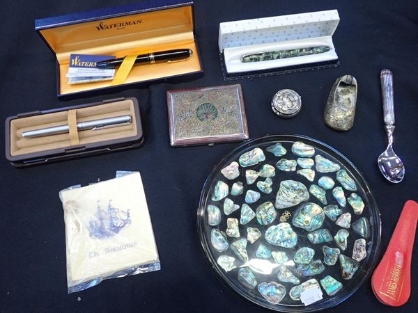 A WATERMAN PEN WITH 14k GOLD NIB