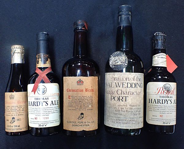 ELDRIDGE POPE COMMEMORATIVE ALES AND PORT