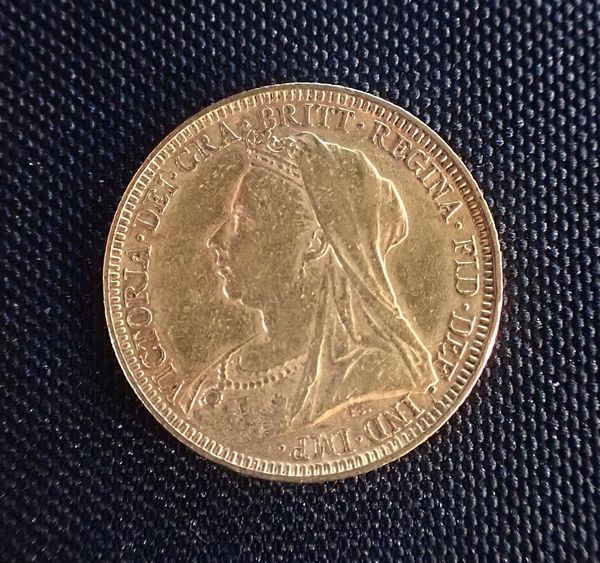 QUEEN VICTORIA 1894 GOLD SOVEREIGN