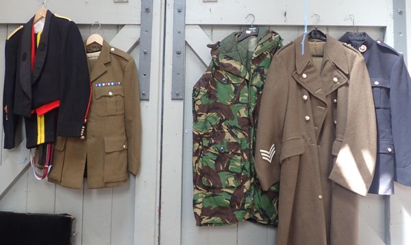 FIVE MILITARY UNIFORMS