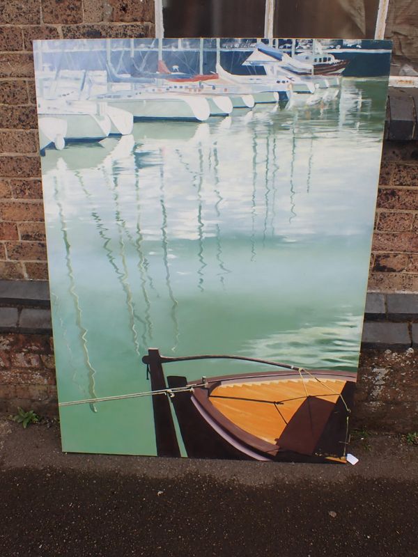 JOHN GREGSON: HARBOUR SCENE