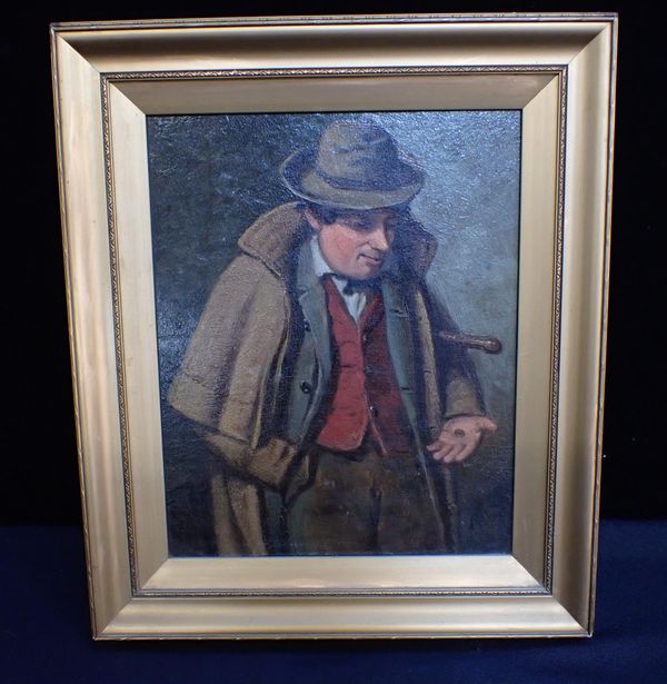 INDISTINCTLY SIGNED: PORTRAIT OF A MAN