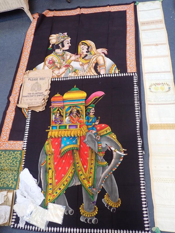 A FRENCH NEEDLEWORK/EMBROIDERY SAMPLER BAND