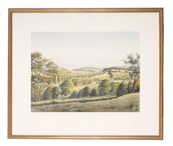 G. HAMMICK (20TH CENTURY), Country landscape, possibly Symondsbury