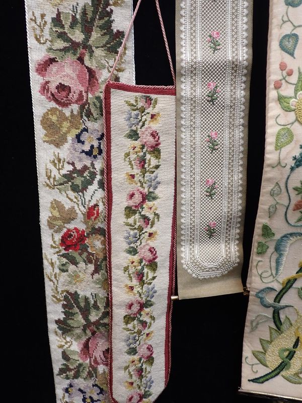 A KASHMIR EMBROIDERED WALL HANGING