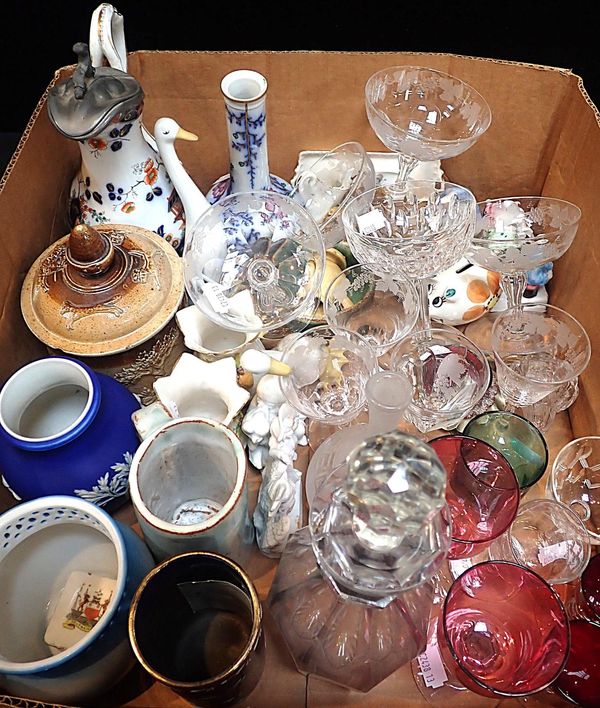 FOUR VICTORIAN CHAMPAGNE COUPES