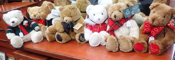 A COLLECTION OF HARRODS CHRISTMAS TEDDY BEARS