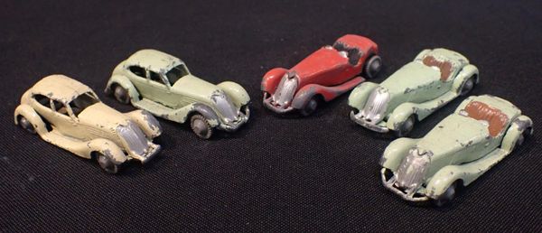FIVE BRITAIN'S LILLIPUT WORLD CARS