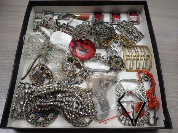 A COLLECTION OF BUCKLES, VARIOUS STYLES