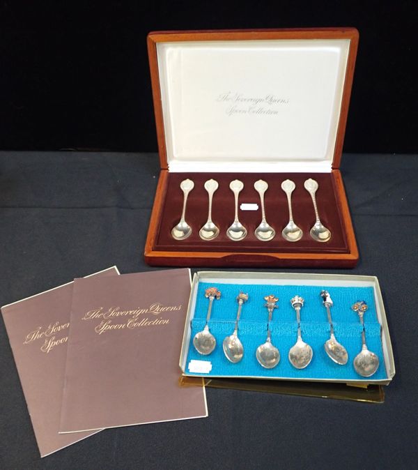 THE SOVEREIGN QUEENS SPOON COLLECTION