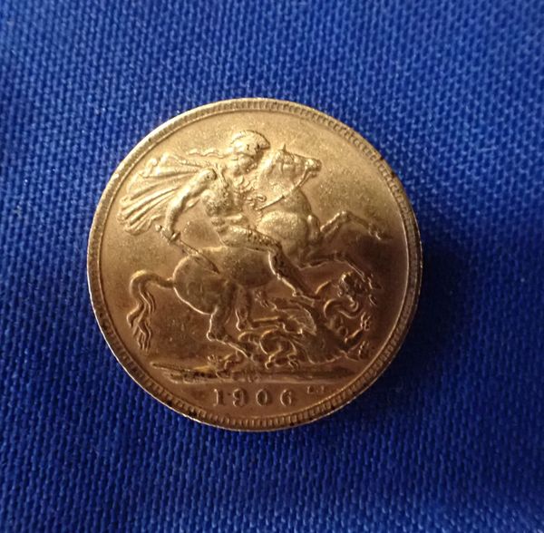 AN EDWARD VII 1906 SOVEREIGN