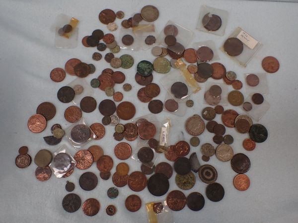 A COLLECTION OF ROMAN AND LATER COINS