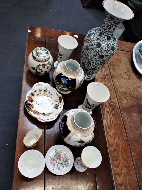 A COLLECTION OF CERAMICS