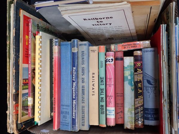 A COLLECTION OF VINTAGE BOOKS OF RAILWAY INTEREST