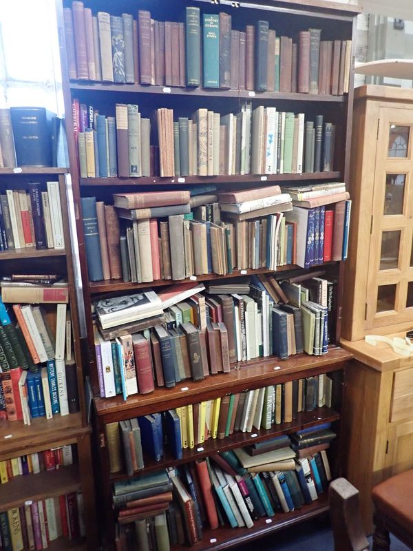 A LARGE QUANTITY OF MISCELLANEOUS BOOKS