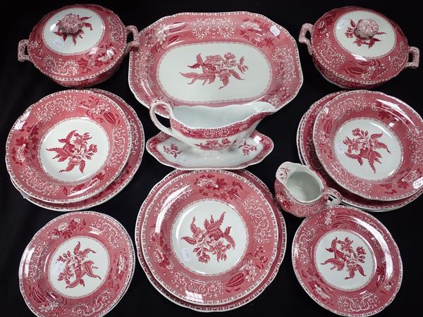 A COPELAND SPODE'S 'CAMILLA' PART DINNER SERVICE