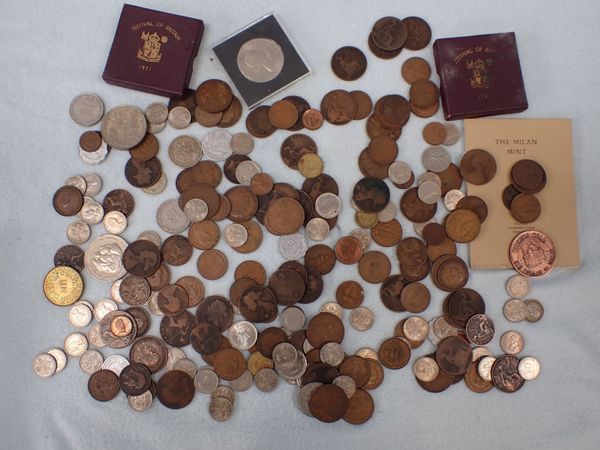 A COLLECTION OF MIXED COINS