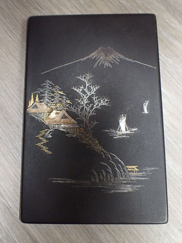 A JAPANESE NIELLO CIGARETTE CASE