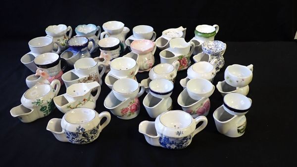 A COLLECTION OF CERAMIC SHAVING MUGS