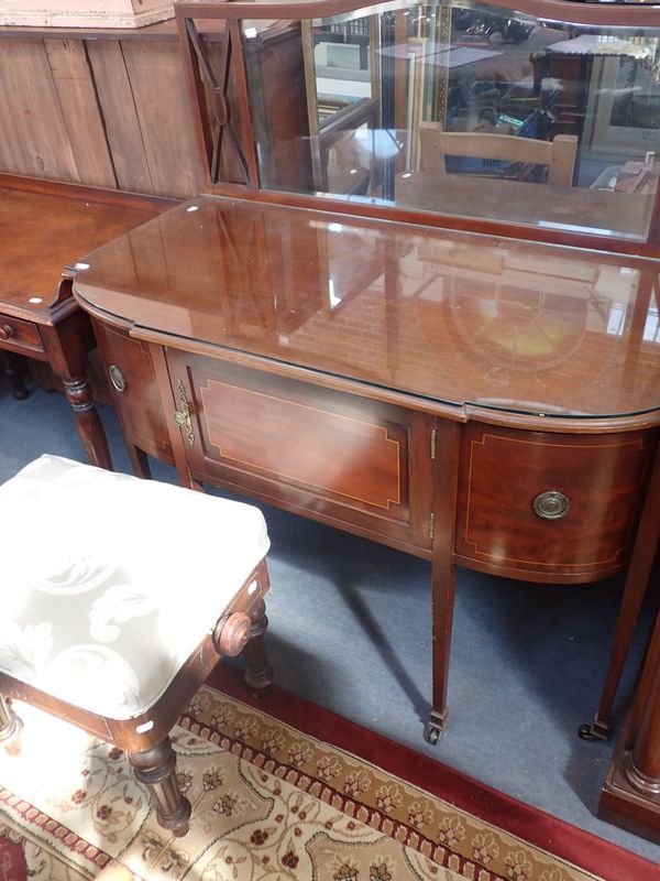 A VICTORIAN PIANO STOOL BY BROOKS LTD, LONDON