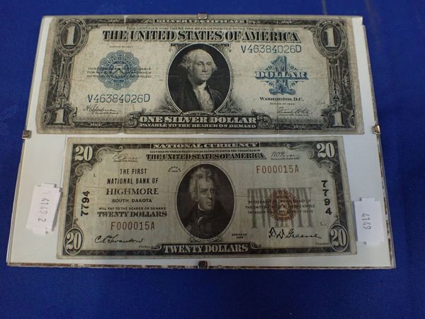 UNITED STATES 'ONE SILVER DOLLAR' BILL, V46384026D