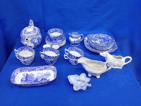 A COLLECTION OF SPODE'S 'ITALIAN' CERAMICS