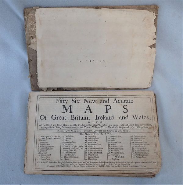 'FIFTY SIX NEW AND ACCURATE MAPS OF GREAT BRITAIN, IRELAND AND WALES'