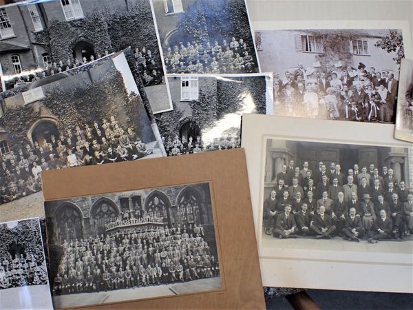 A FEW PERIOD GROUP PHOTOGRAPHS