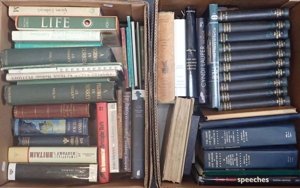 A COLLECTION OF LITERATURE, MILITARY AND HISTORY BOOKS