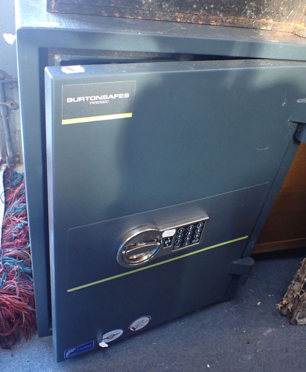 A BURTON SAFES 'FIRESEC' SAFE