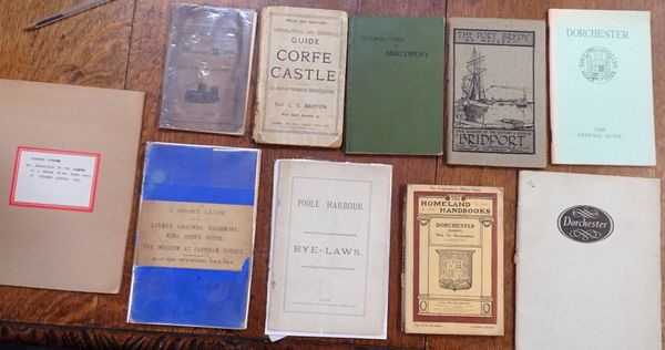 A COLLECTION OF VINTAGE DORSET GUIDE BOOKS