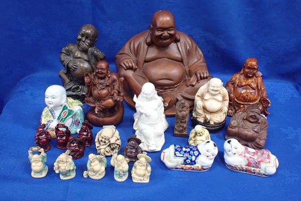 A COLLECTION OF CHINESE BUDDHAS