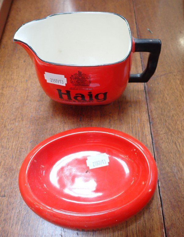 A CARLTON WARE 'HAIG' WATER JUG