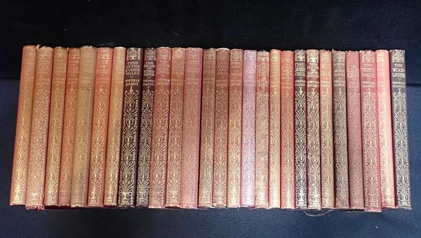 THOMAS HARDY; POCKET EDITION OF PROSE AND POETRY, 27 VOLUMES