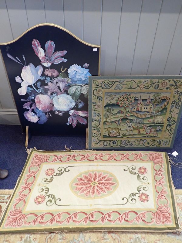 A NEEDLEWORK PANEL, IN 17th CENTURY STYLE