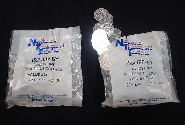 A COLLECTION OF NATIONAL TRANSPORT TOKENS
