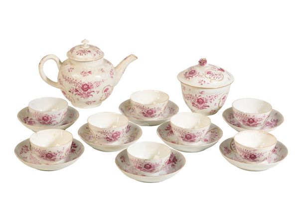 CHINESE PART EXPORT TEA SERVICE, 18TH CENTURY