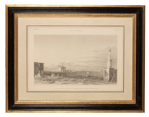 A SET OF FOUR REPRODUCTIONS OF EGYPTIAN VIEWS