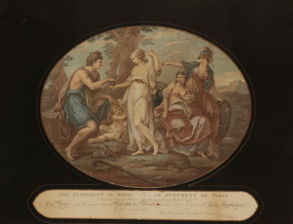 FRANCESCO BARTOLOZZI (1727-1815) AFTER ANGELICA KAUFFMAN (1741-1807) 'The Judgement of Paris'