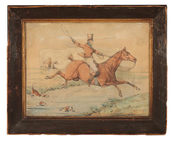 ENGLIH SCHOOL, 19TH CENTURY A set of six equestrian prints