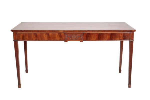 A19TH CENTURY MAHOGANY SERVING TABLE, IN NEOCLASSICAL STYLE,