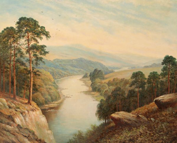 GEORGE MULREADY FREEZOR (1865-1962) A River Landscape