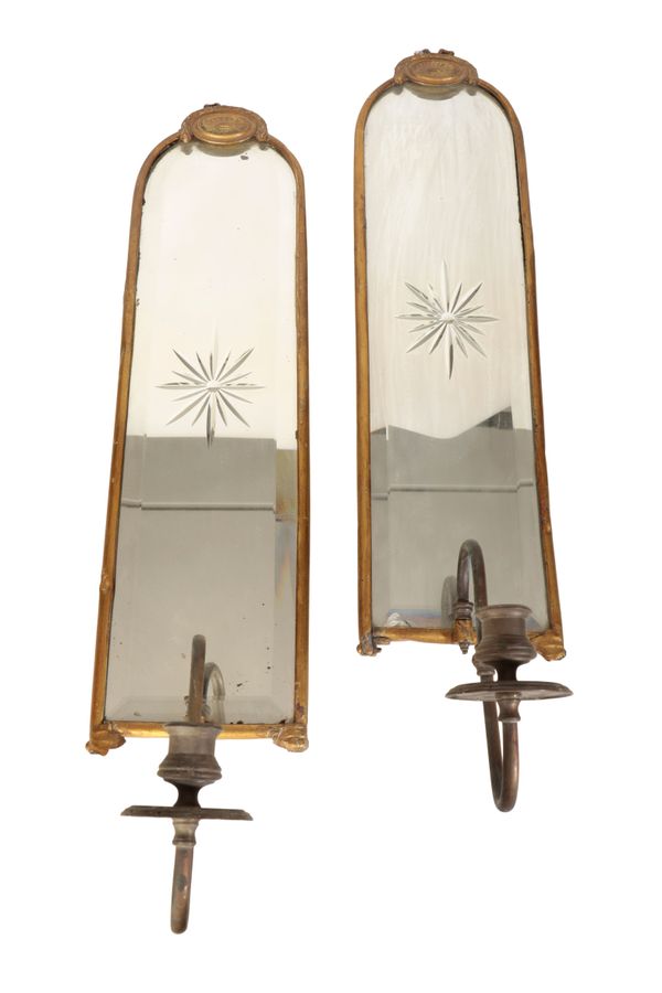 A PAIR OF 18TH CENTURY STYLE GIRANDOLES