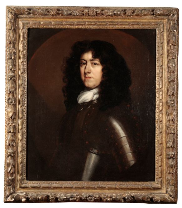 JOHN RILEY (1646-1691)  A portrait of a gentleman in armour