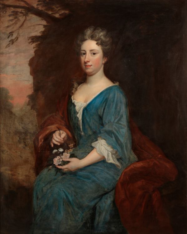 SIR GODFREY KNELLER (1646-1723) A portrait of Susannah Gregory (née Papillon, b. 1700, m. 1726)