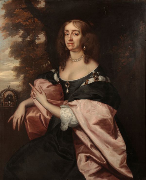 ATTRIBUTED TO SIR PETER LELY (1618-1680) A portrait of 'The Winter Queen' Elizabeth Stuart (1596–1662) Electress of the Palatinate and Queen of Bohemia