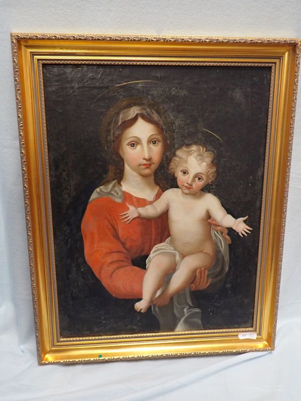 FLORENTINE SCHOOL (?) 19TH CENTURY, MADONNA AND CHILD