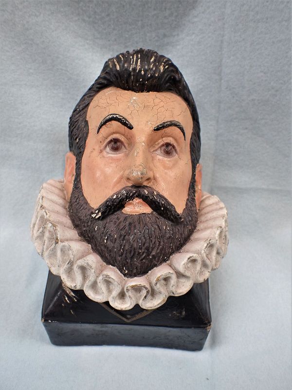A VINTAGE PUB ADVERTISING HEAD