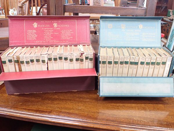'THE SELECT WORKS OF CHARLES DICKENS' PUB. T NELSON & SONS EDINBURGH (CASED)