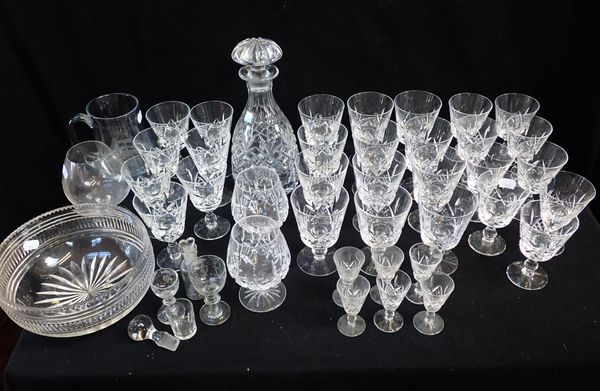 A COLLECTION OF STUART CRYSTAL 'GLENGARRY' WINE GLASSES